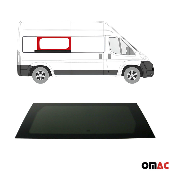 Window Glass For Ram Promaster 2014-2024 Middle Right Side Sliding Door L3 L4