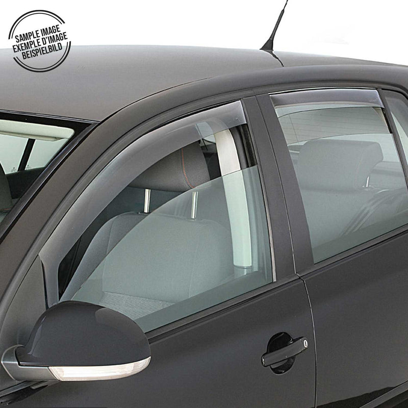 2010-2017 Volvo XC60 Window Visor Vent Rain Deflector 4Pcs Smoke