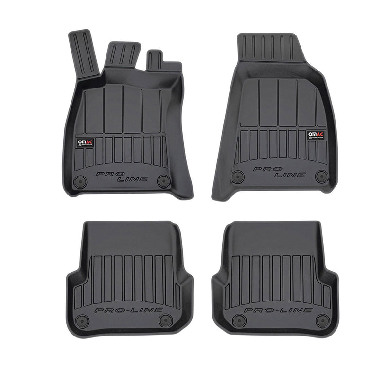 2005-2008 Audi A6 Sedan Premium Floor Mats Liners Full Set All Weather Heavy Duty