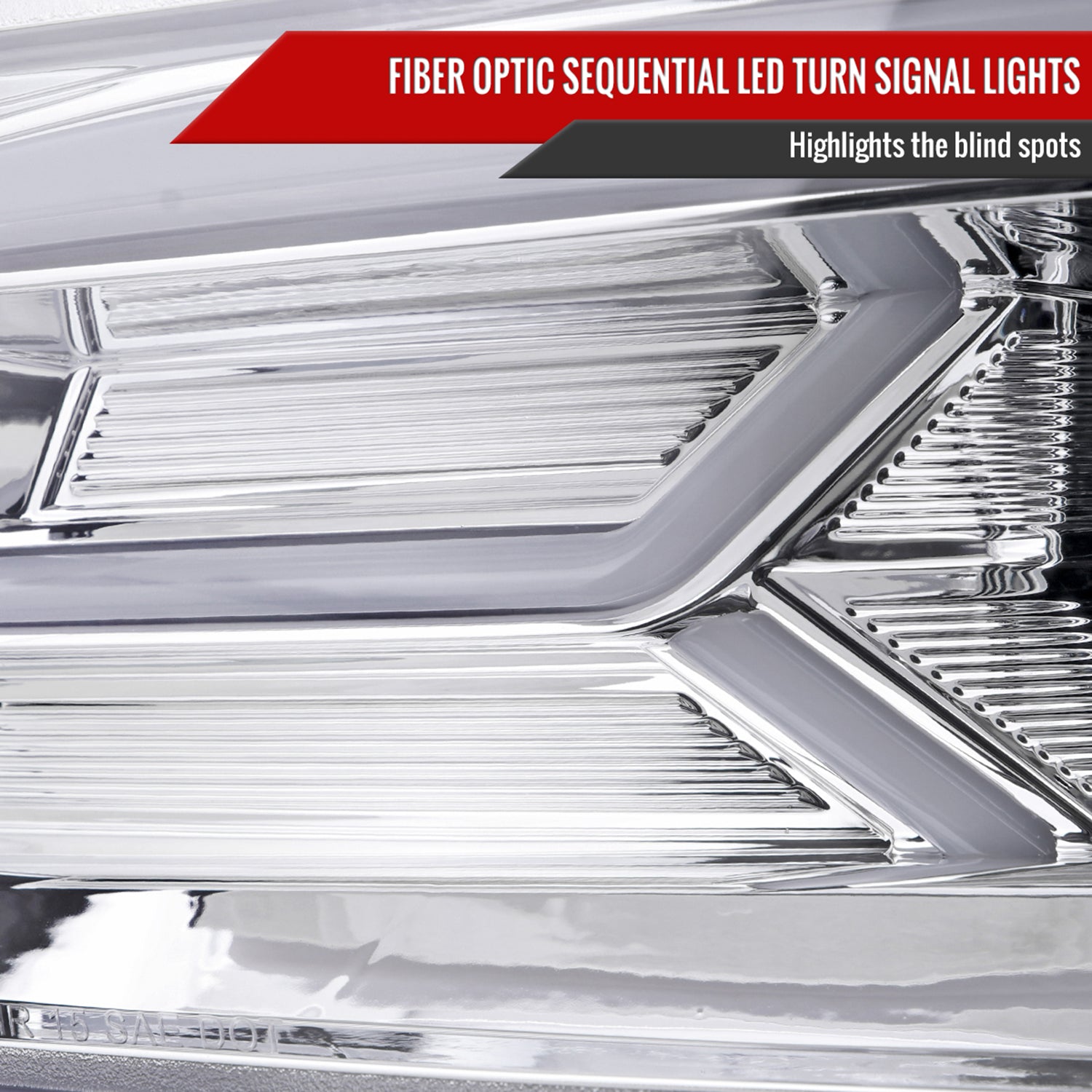 2015-2023 Dodge Charger LED Projector Headlights LED Turn Signal Chrome