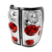 2004-2008 Ford F-150 Styleside Tail Lights Chrome Housing/Clear Lens