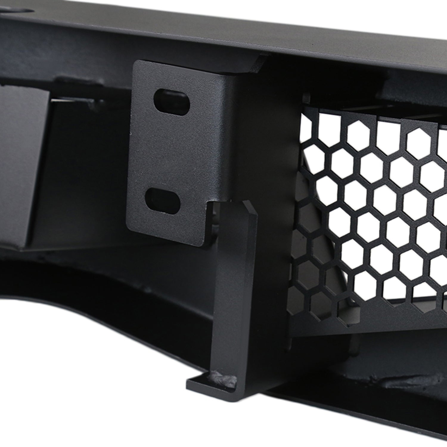 2007-2018 Chevy Silverado 1500 Heavy Duty Steel Rear Step Bumper License Lamp