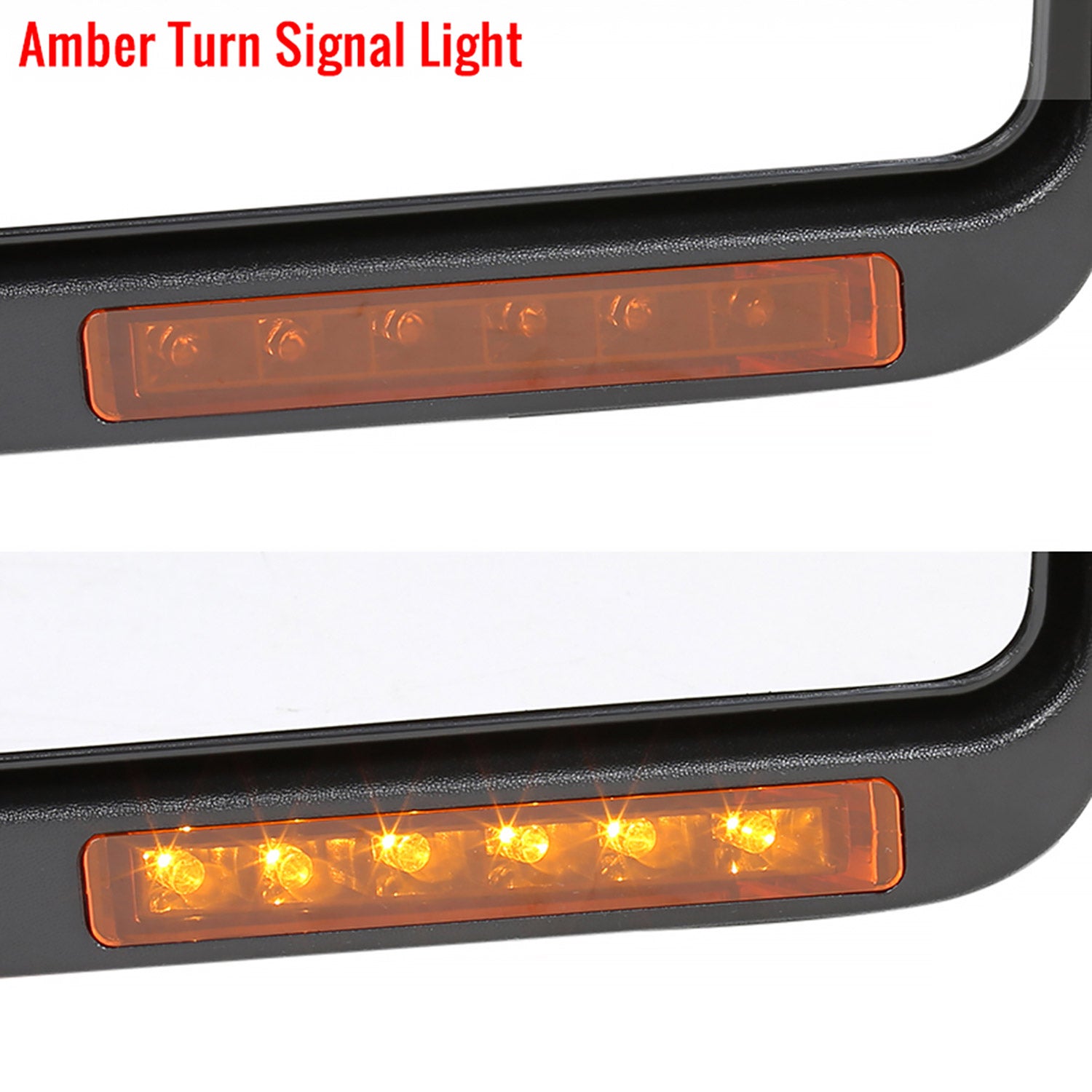 2007-2014 Ford F-150 Heated Side Mirror Amber Turn &Puddle Light Passenger