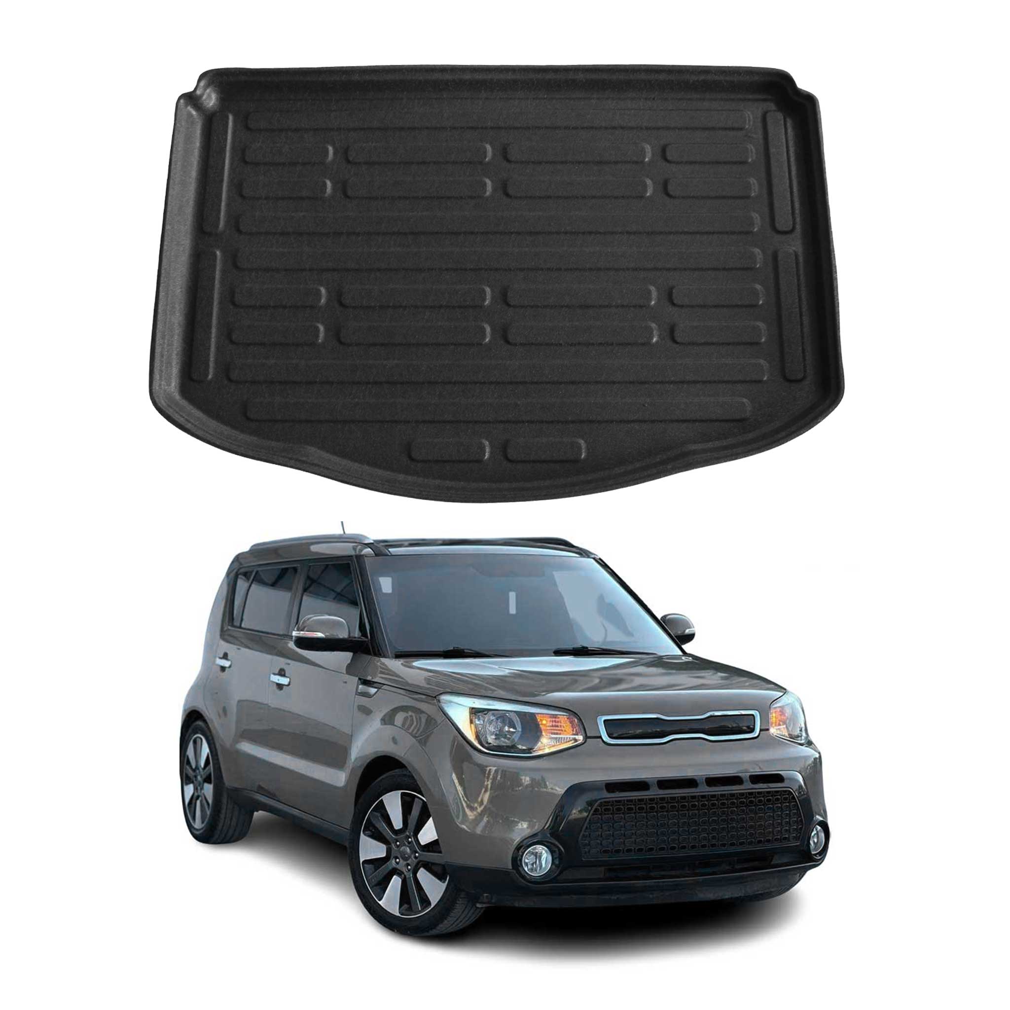 2014-2019 Kia Soul Cargo Liner Trunk Mat All Weather Black
