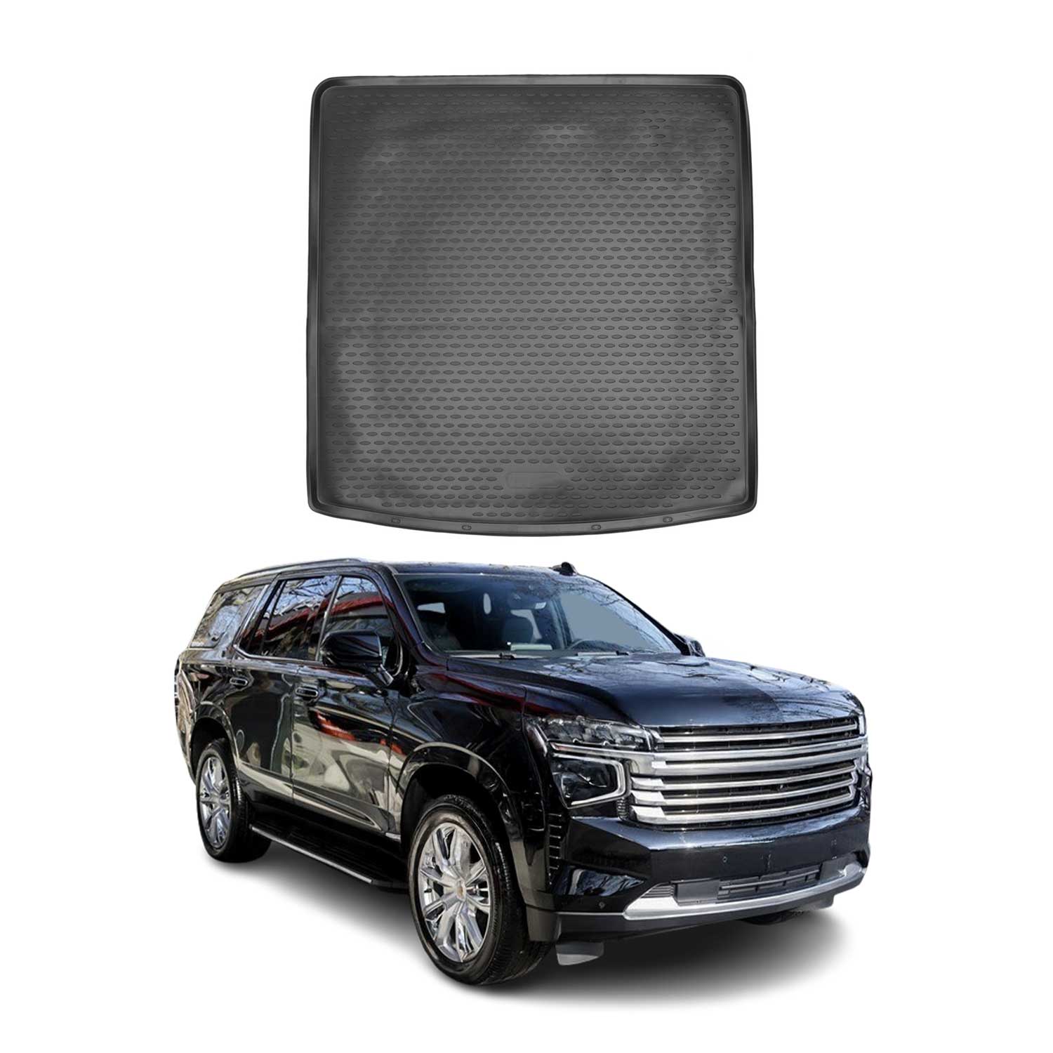 2021-2025 Chevrolet Tahoe Cargo Liner Trunk Mat All Weather Black