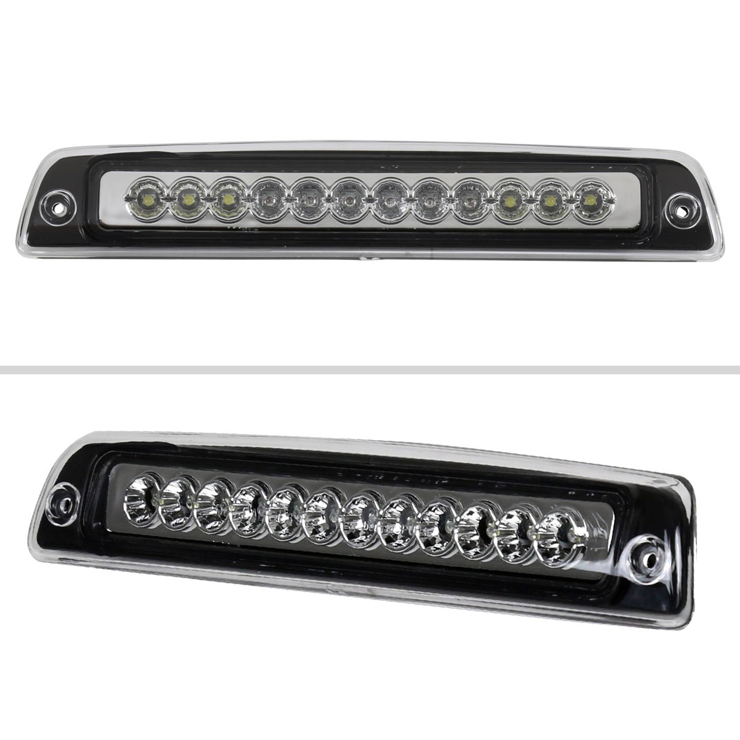 1994-2002 Dodge RAM LED 3rd Brake Light Chrome Housing/Clear Lens