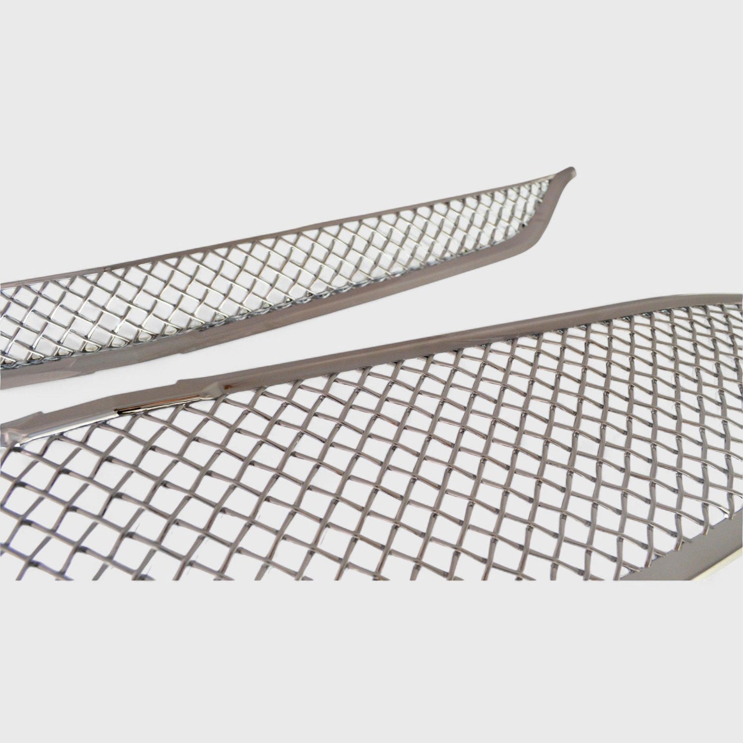 2016-2018 Chevrolet Malibu Grille Overlay Chrome 2Pcs ABS Plastic