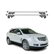 2010-2016 Cadillac SRX Roof Rack Cross Bars Silver Carrier 2 Pcs