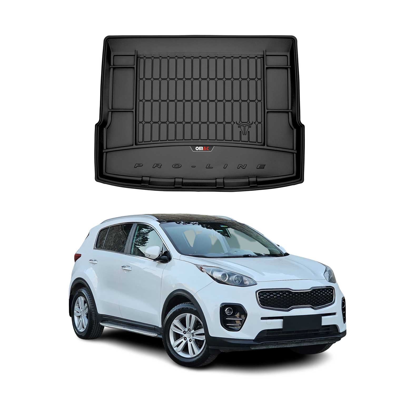 2017-2022 Kia Sportage Premium Cargo Liner Trunk Mat All Weather Heavy Duty