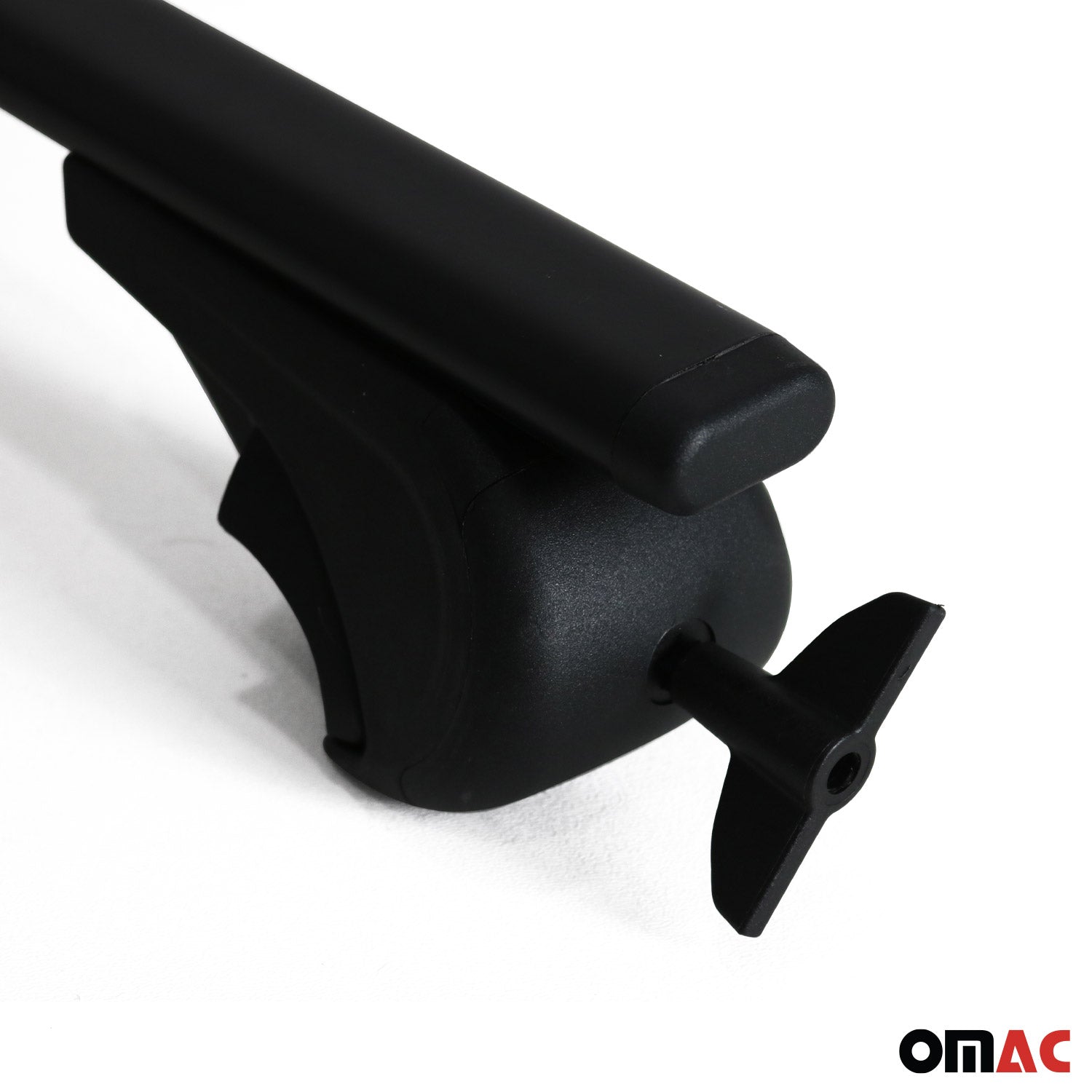 Roof Rack Cross Bars Durable for Volkswagen Golf Hatchback 1999-2006 Black 2Pcs