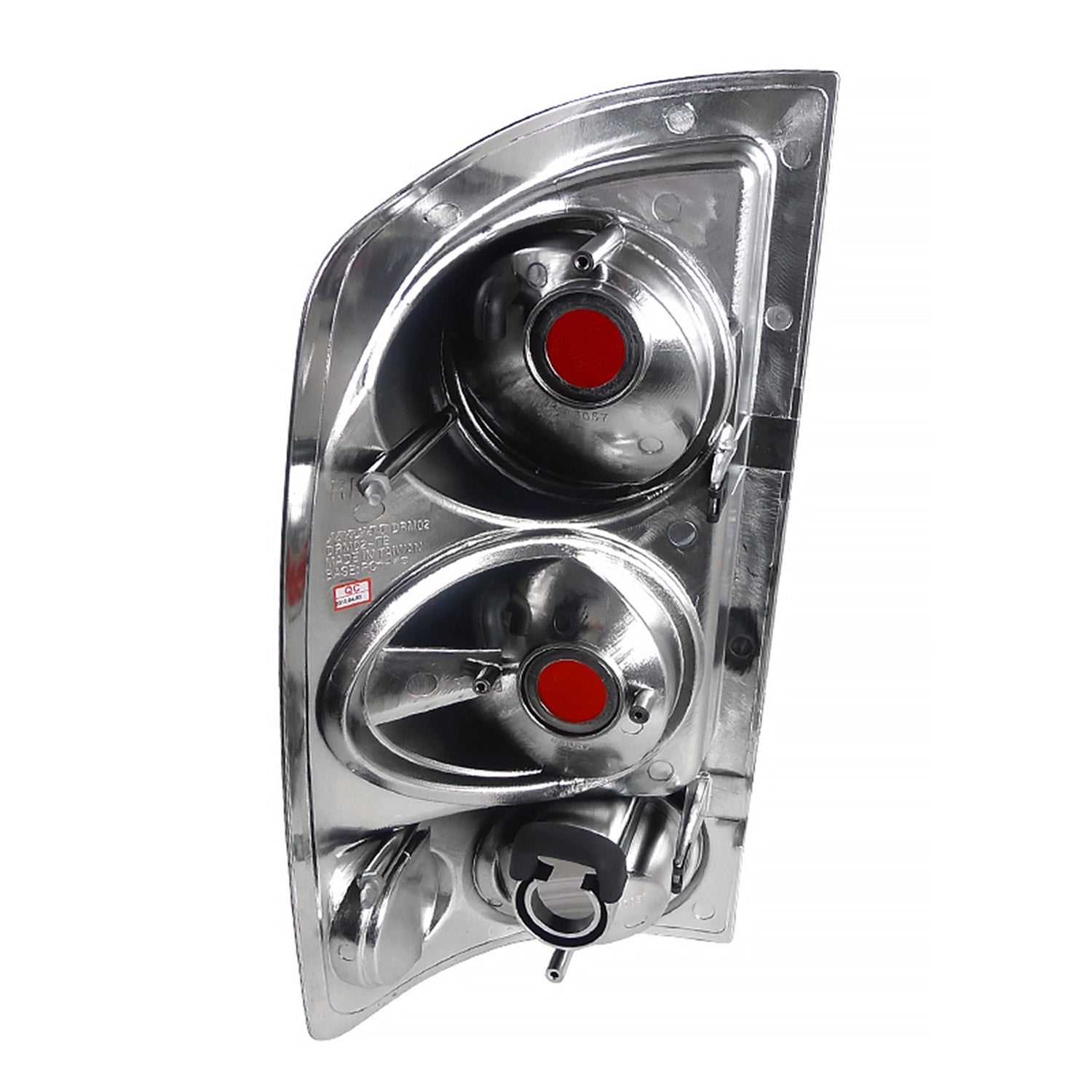 2002-2006 Dodge RAM Retro Style Tail Lights Matte Black Housing/Clear Lens