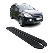 2008-2015 Chevrolet Captiva Sport Running Boards Side Steps Black