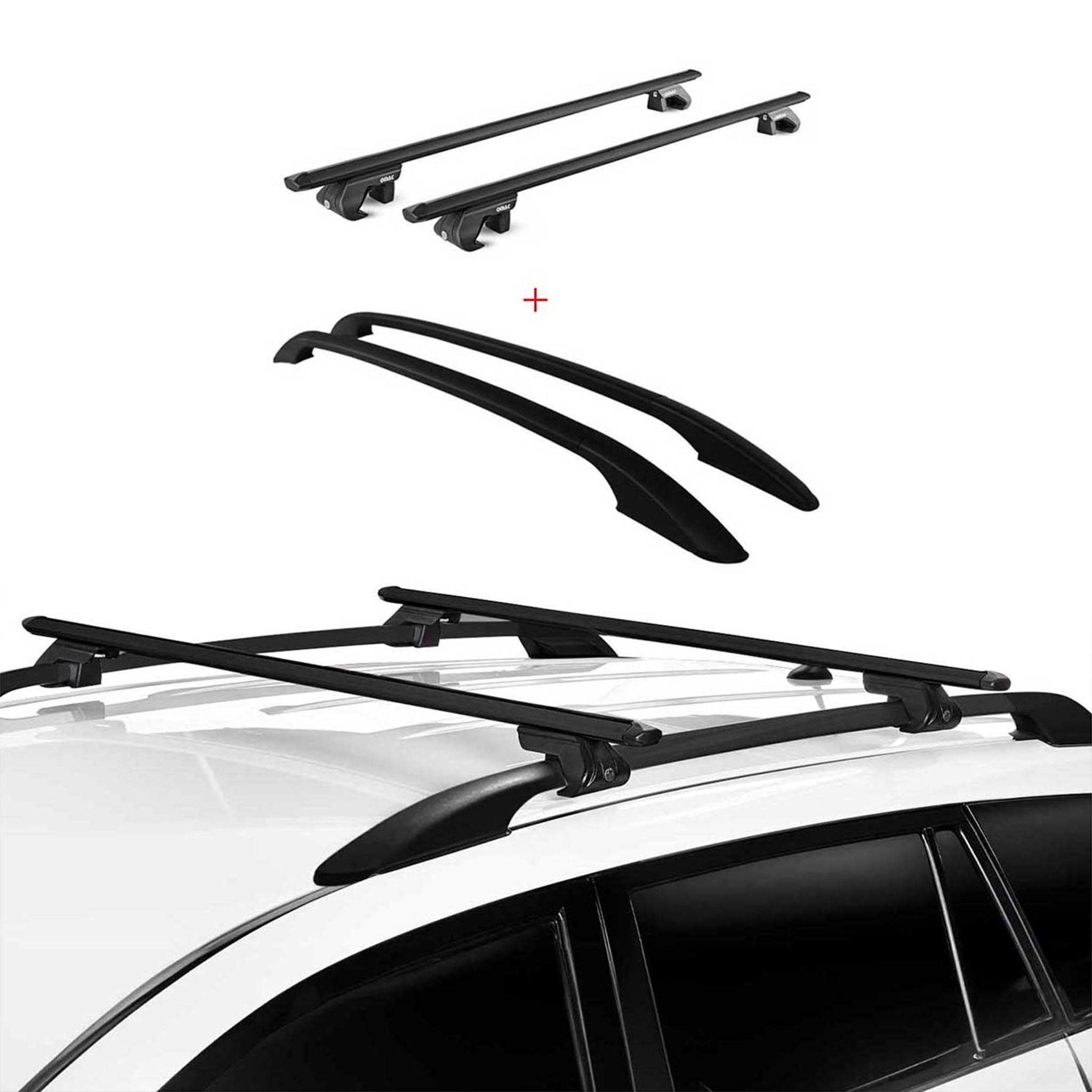 2013-2019 Ford Escape Roof Racks & Roof Rack Rails Black
