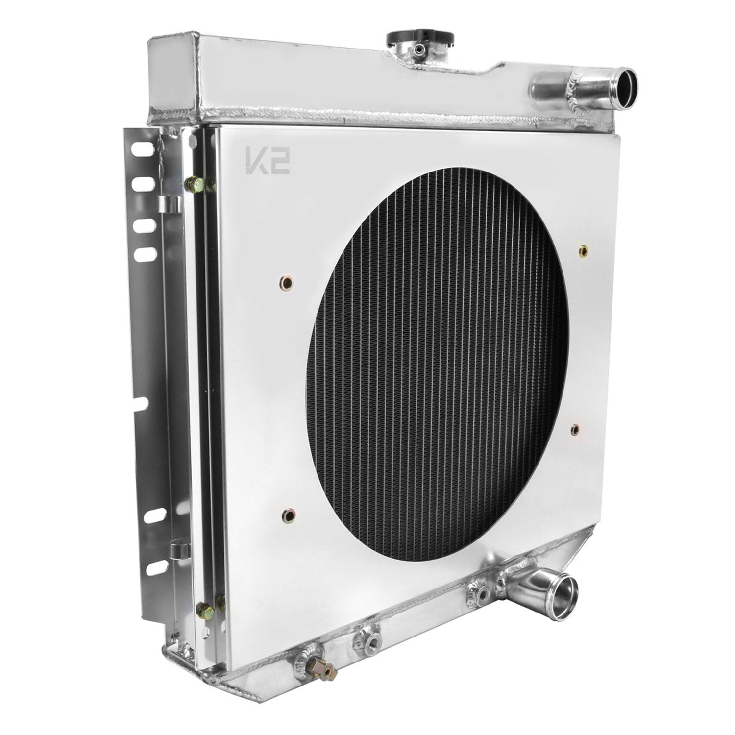 1963-1970 Ford Mustang/Galaxie Mercury Cougar 3Row Radiator & Shroud Fan