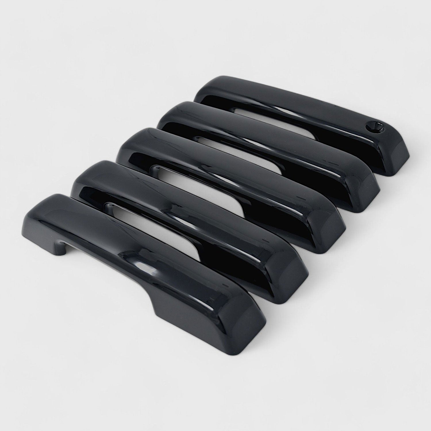 2021-2024 Ford Bronco Door Handle Cover Gloss Black 5Pcs ABS Plastic