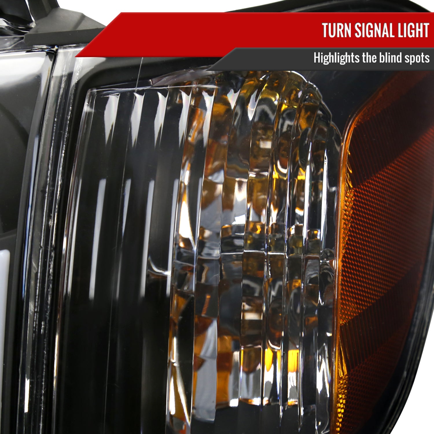 2005-2006 Toyota Tundra/05-2007 Sequoia LED Bar Factory Headlights Corner Lamps