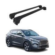 2016-2021 Hyundai Tucson 3.gen Roof Rack Cross Bars Black