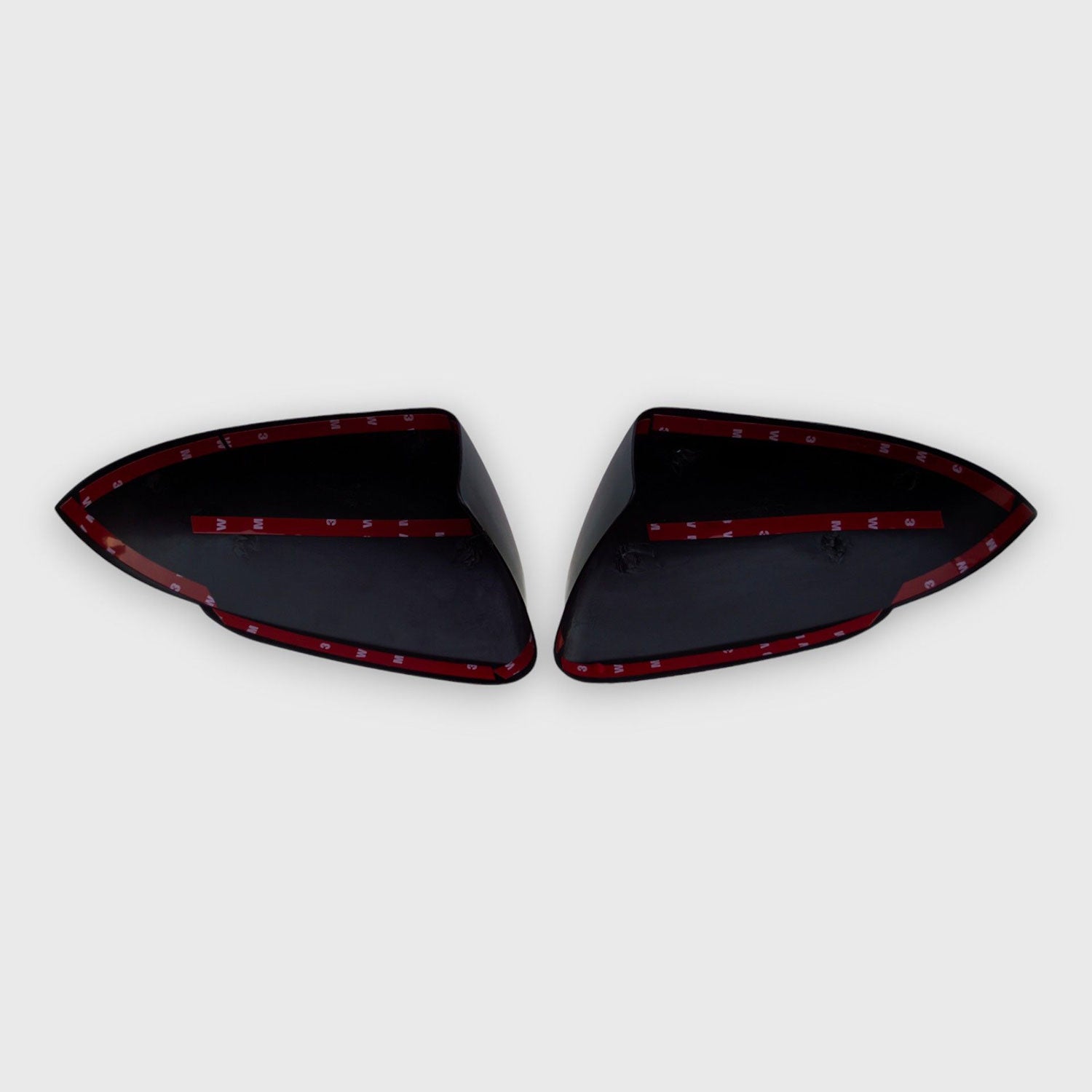 2016-2021 Hyundai Elantra Mirror Cover Caps Gloss Black 2Pcs ABS Plastic