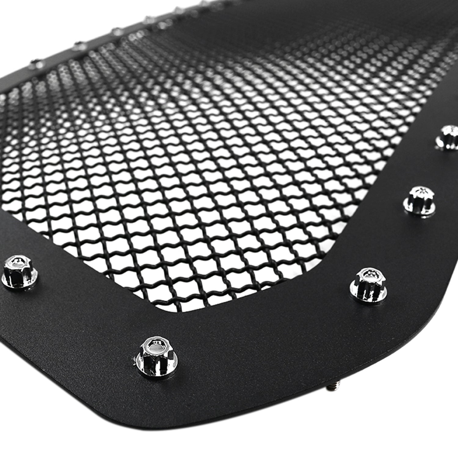 2013-2018 RAM 1500 1500 Rivet Style Black Stainless Steel Mesh Grille Insert