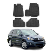 2007-2011 Honda CR-V Floor Mats Liners Full Set All Weather Black
