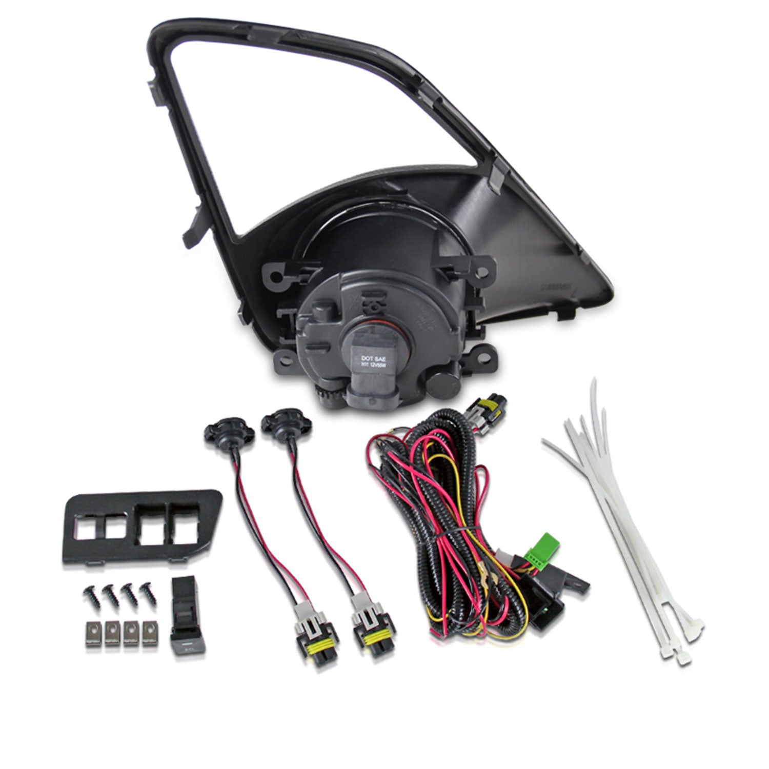 2012-2016 Scions FRS Toyota 86 H11 Fog Lights Kit Chrome Housing/Smoke Lens