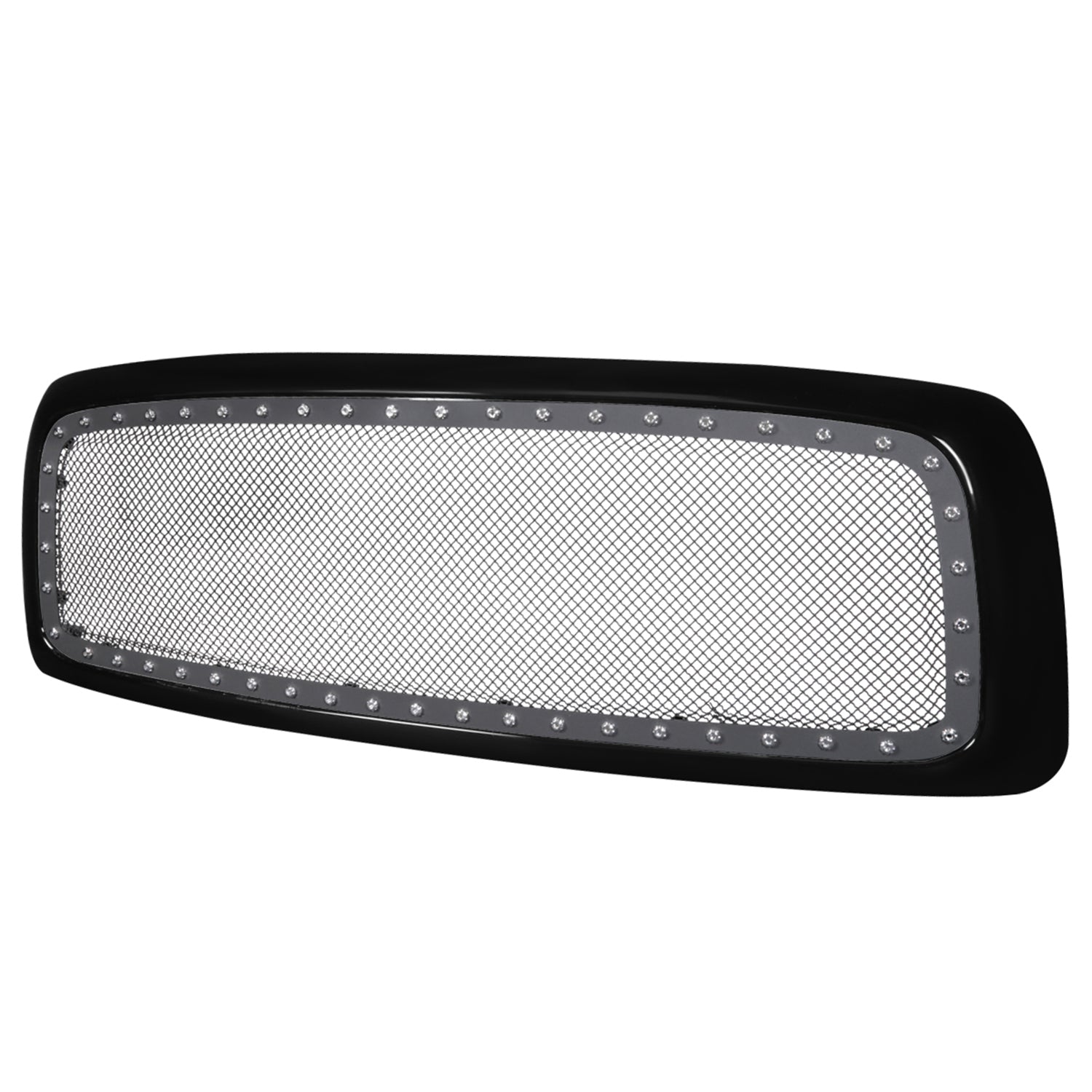 2002-2005 Dodge RAM 1500/ 03-2005 RAM 2500/3500 Glossy Black Mesh Front Grille