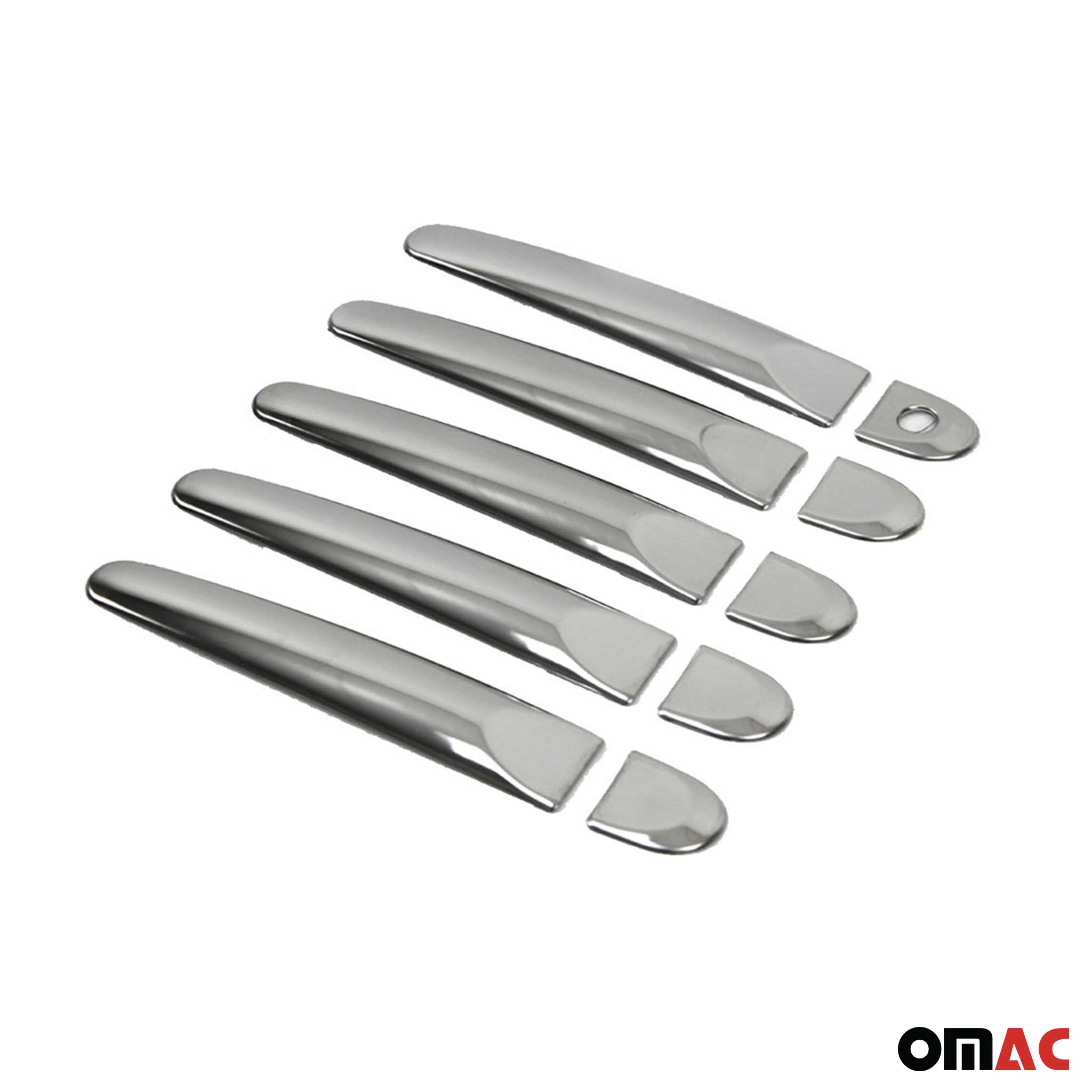 2009-2014 Nissan Cube Car Door Handle Cover Protector Stainless Steel Chrome 10 Pcs