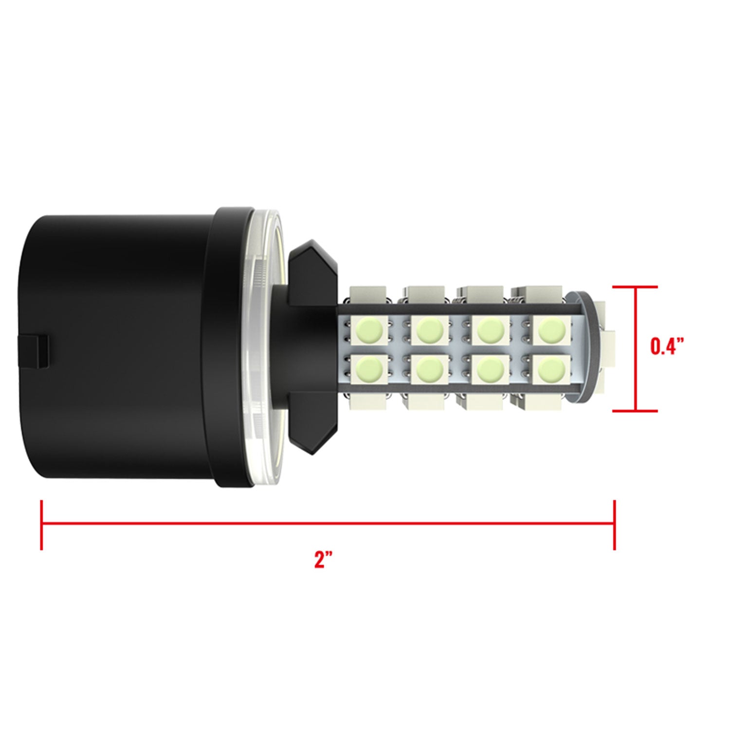 881 890 36 SMD LED Fog Light, Driving Light Bulb - 2PC 6000K White