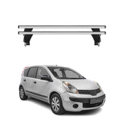 2004-2012 Nissan Versa Roof Rack Cross Bars Silver