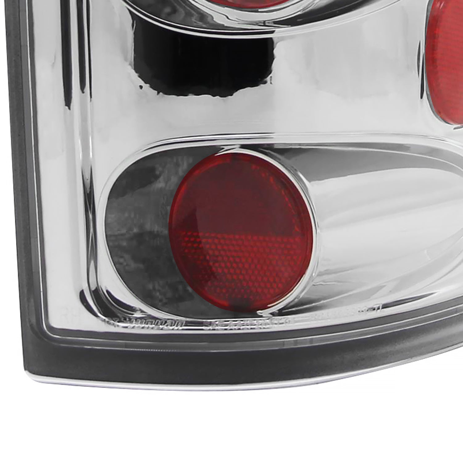 2004-2008 Ford F-150 Styleside Tail Lights Chrome Housing/Clear Lens