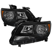 For Chevrolet Colorado 2015-2022 Factory Style Headlights Black Housing / Clear Lens