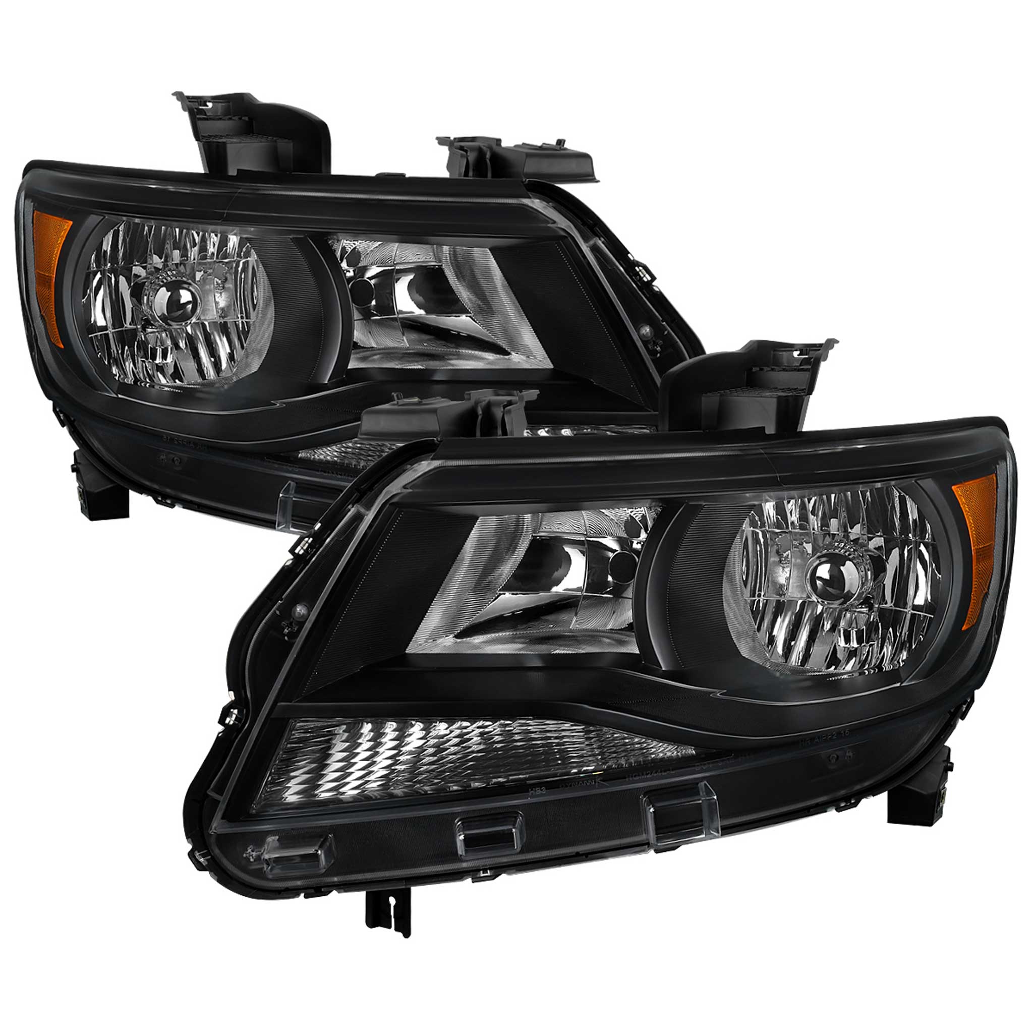 For Chevrolet Colorado 2015-2022 Factory Style Headlights Black Housing / Clear Lens