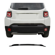 2015-2018 Jeep Renegade Rear Trunk Molding Trim Brushed Steel Dark 3 Pcs
