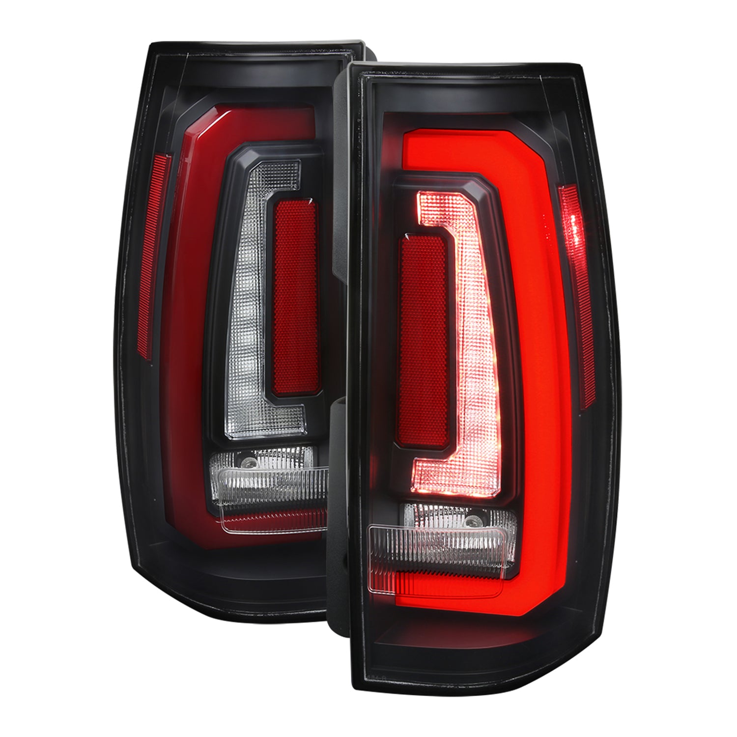 2007-2014 Chevy Tahoe/Suburban /GMC Yukon Red LED Turn Signal Tail Lights
