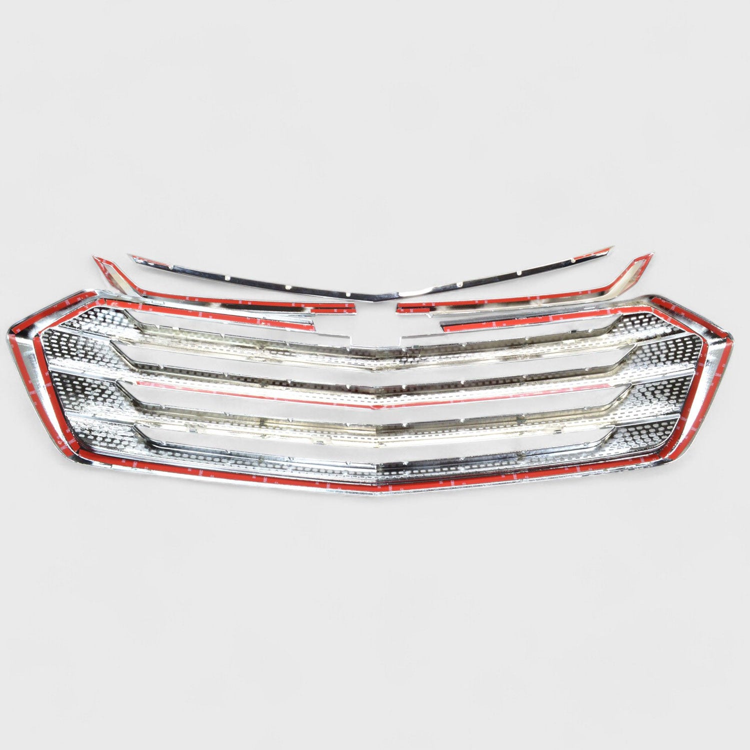 2018-2021 Chevrolet Traverse Grille Overlay Chrome 4Pcs ABS Plastic