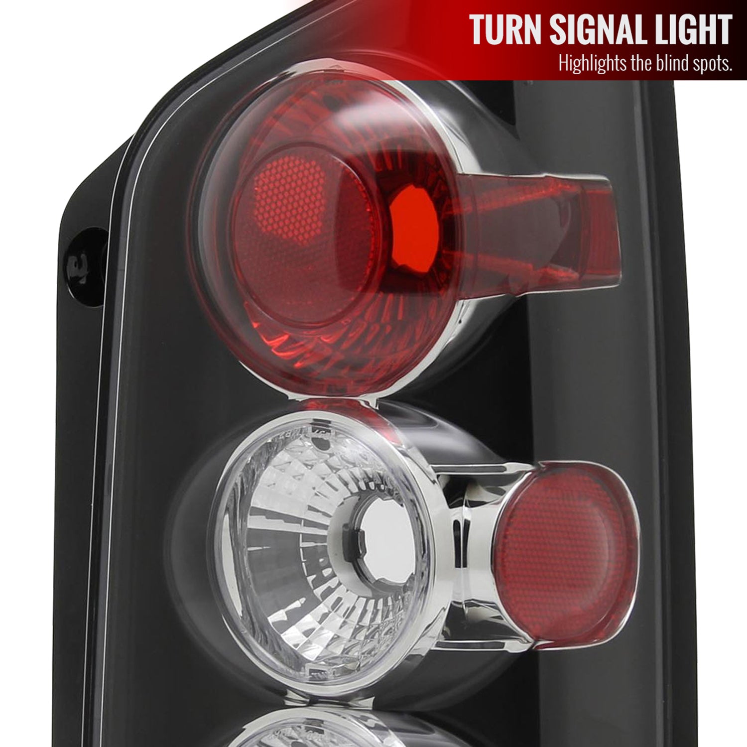 2005-2012 Nissan Pathfinder Tail Lights Matte Black Housing/Clear Lens