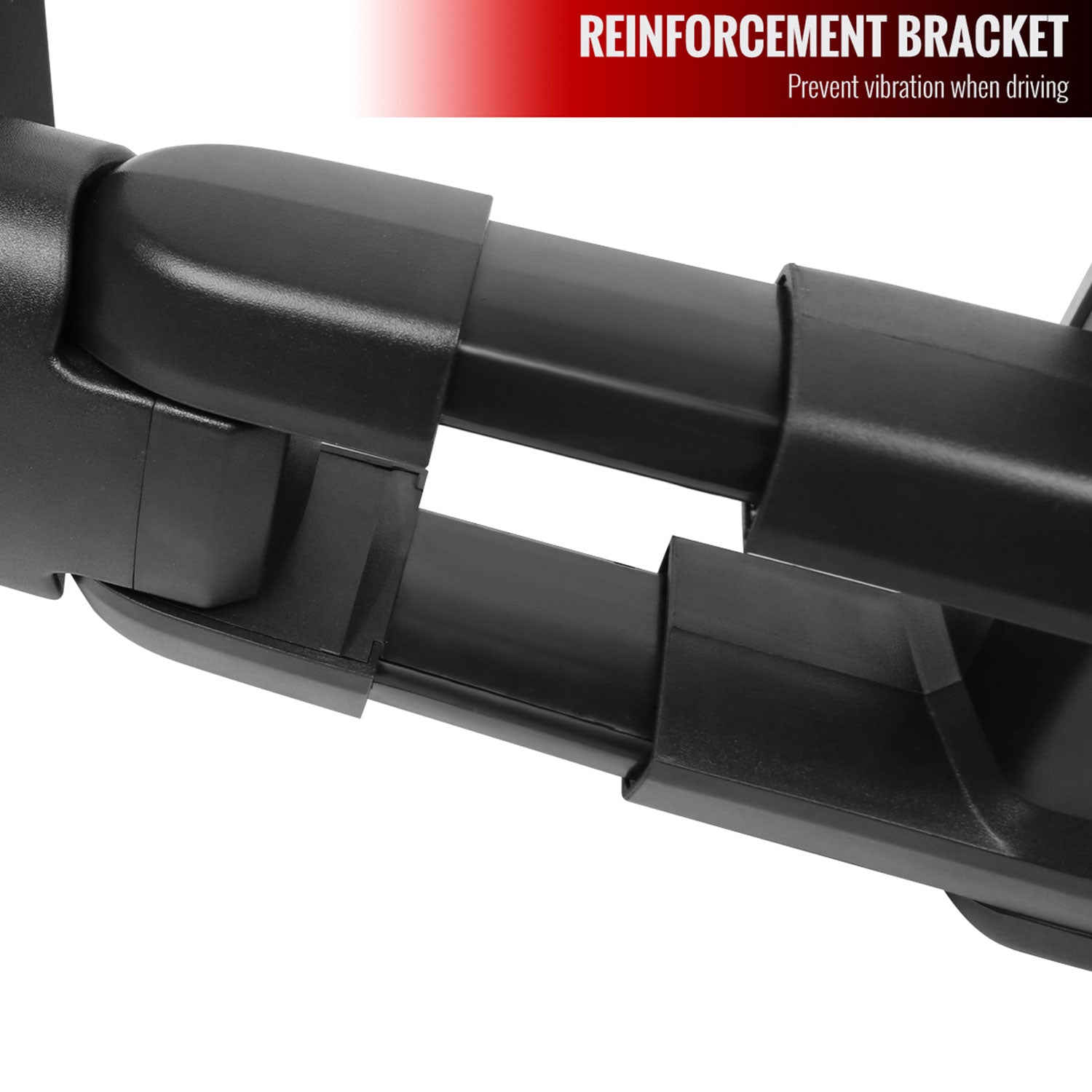 2007-2017 Toyota Tundra/ Sequoia Heated BSM Manual Extendable Towing Mirrors