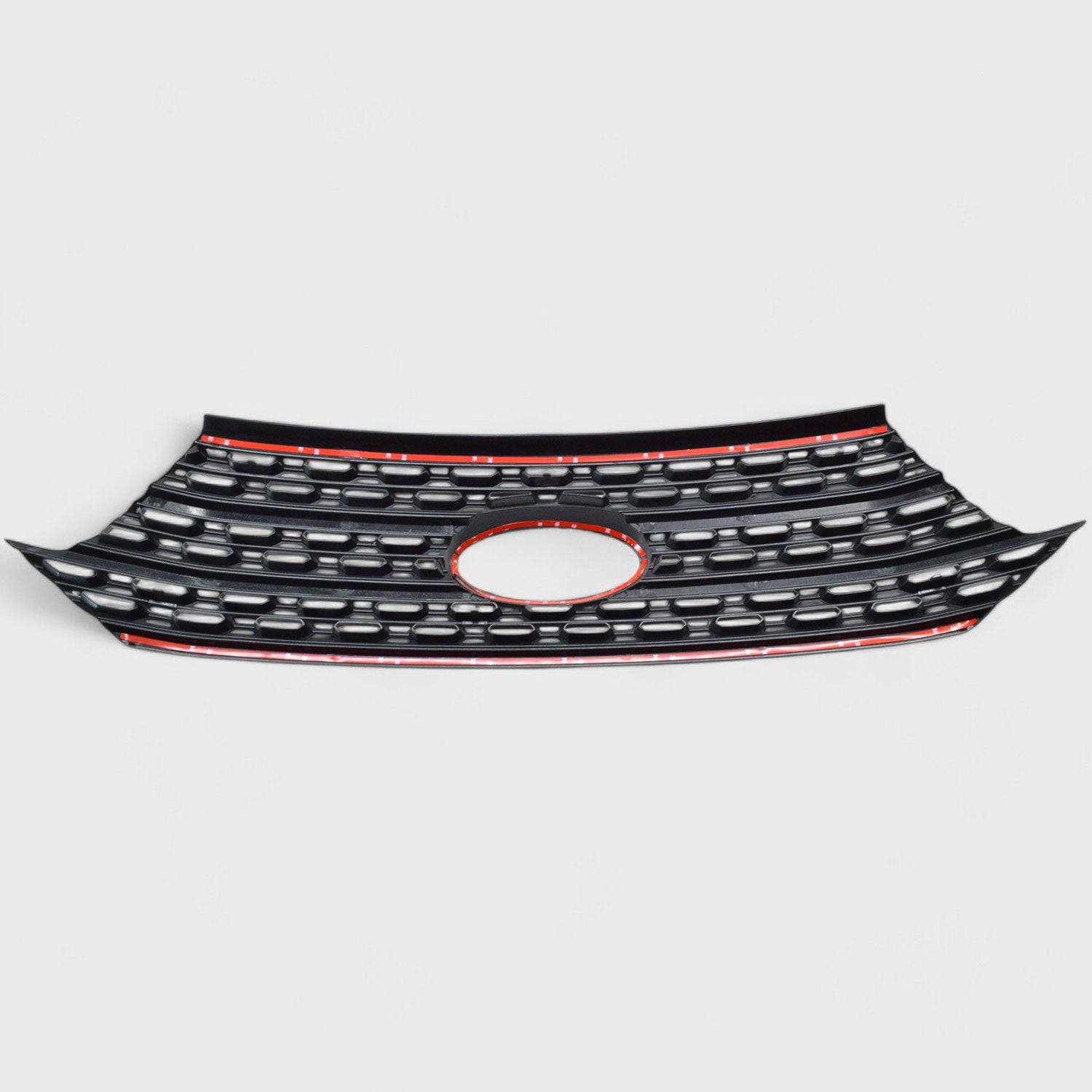 2020-2024 Ford Explorer Grille Overlay Gloss Black 1Pcs ABS Plastic