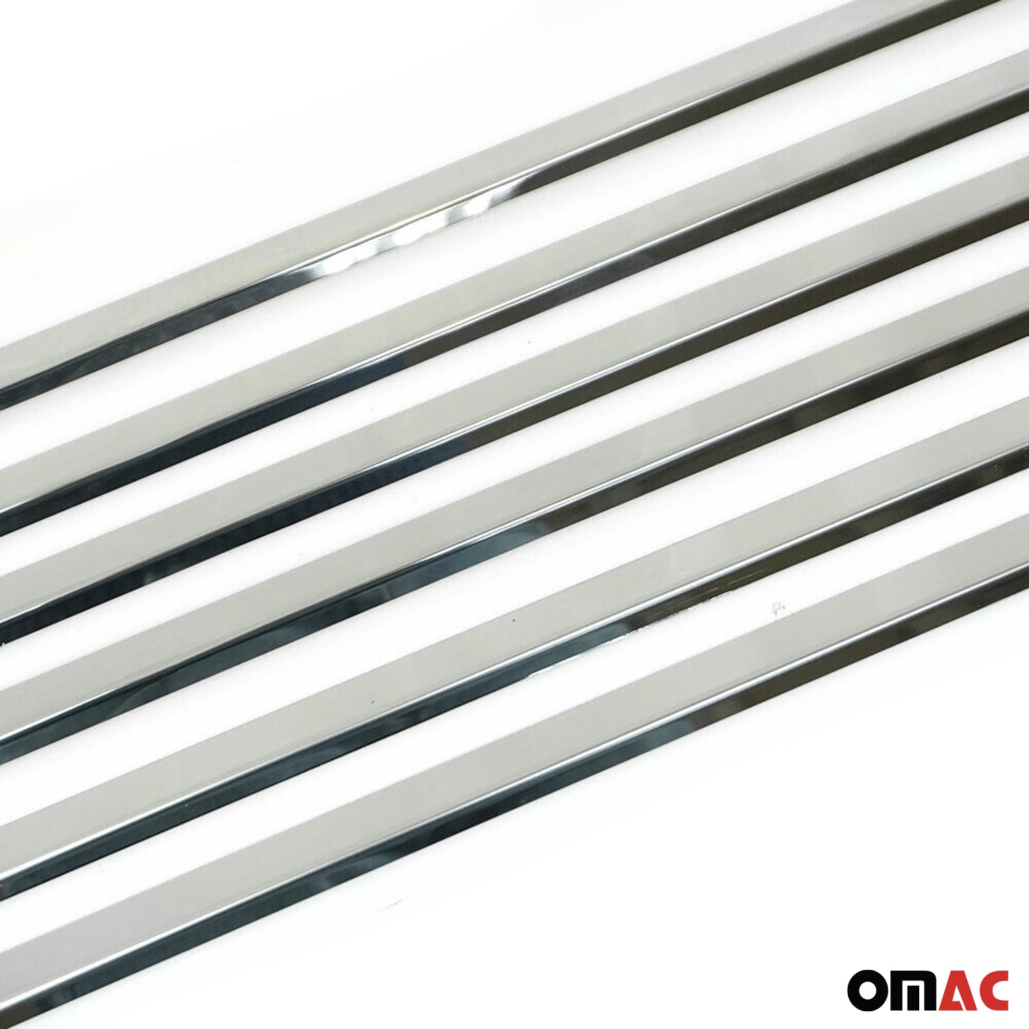 2006-2009 Land Rover Range Rover Sport Window Molding Trim Stainless Steel Silver 6x