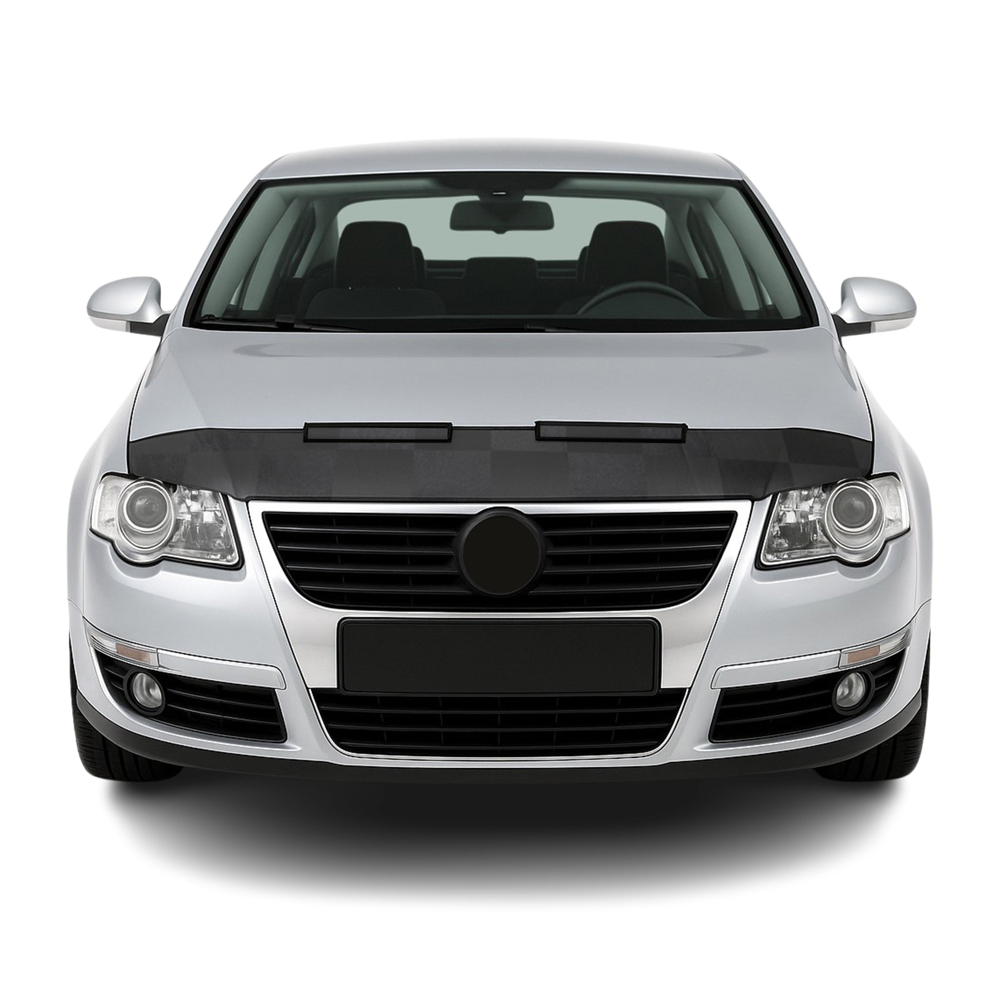 2006-2010 VW Passat B6 Car Bonnet Mask Hood Bra Black Chequered 1 Pc