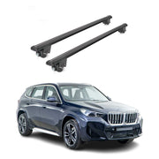 2022-2025 BMW X1 U11 Roof Rack Cross Bars Luggage Lbs Black 2 Pcs