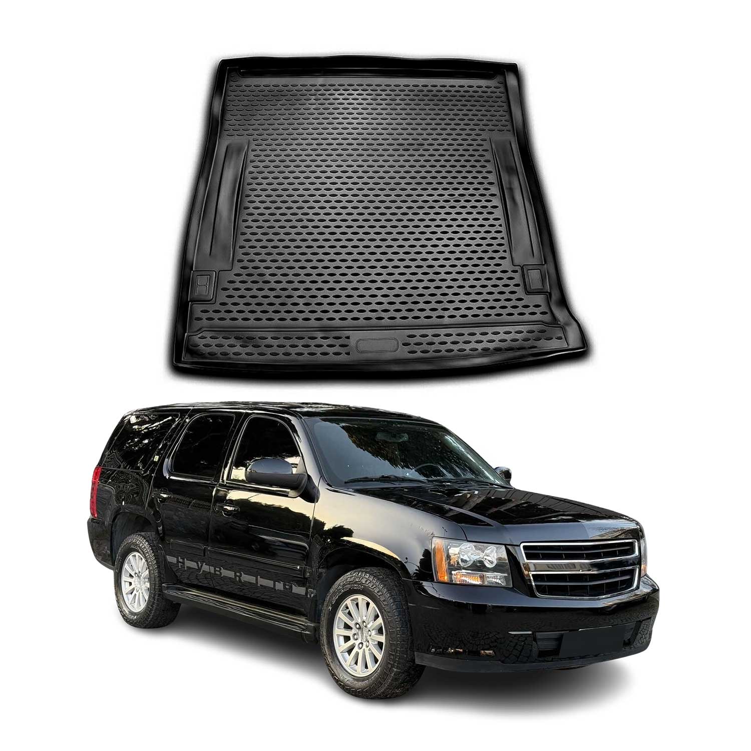 2007-2014 Chevrolet Tahoe Cargo Liner Trunk Mat All Weather Black