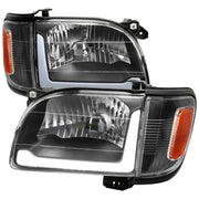 2001-2004 Toyota Tacoma LED Factory Headlights Corner Lamps&Amber Reflector