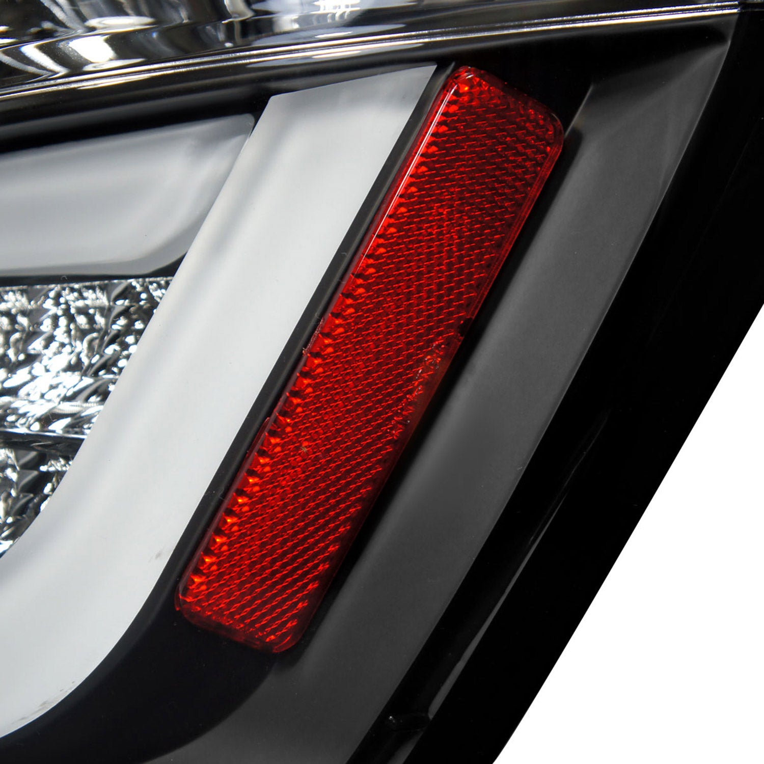 2011-2013 Scion tC LED Tail Lights Matte Black Housing/Clear Lens