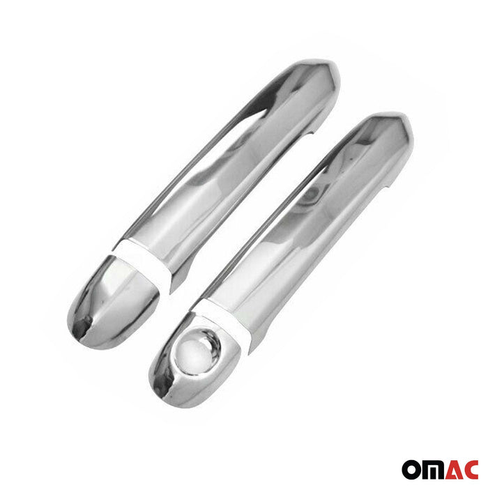 Car Door Handle Cover Protector for Mazda CX-7 2007-2012 Silver Chrome 8 Pcs