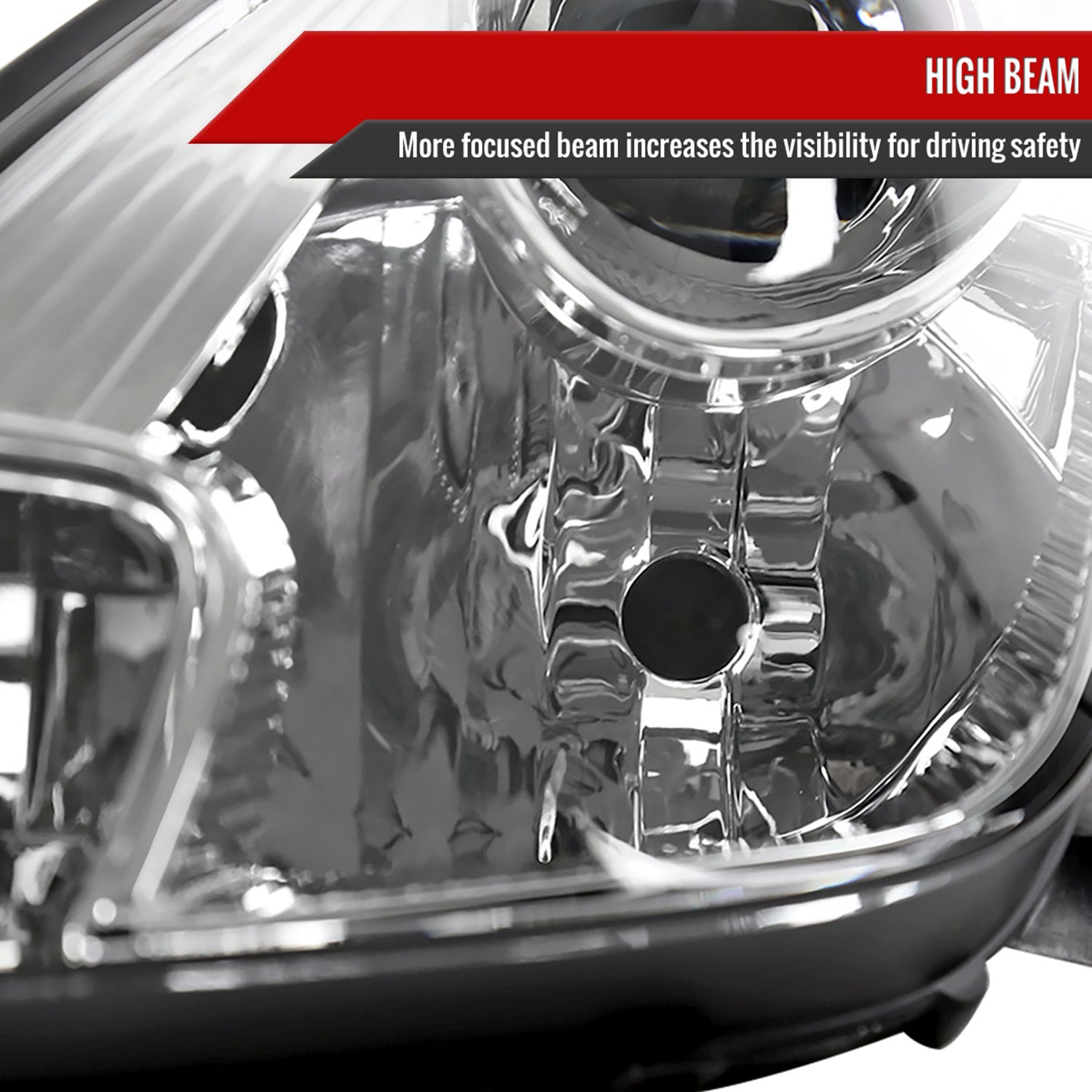 2000-2005 Toyota Celica Projector Headlights Chrome Housing/Clear Lens