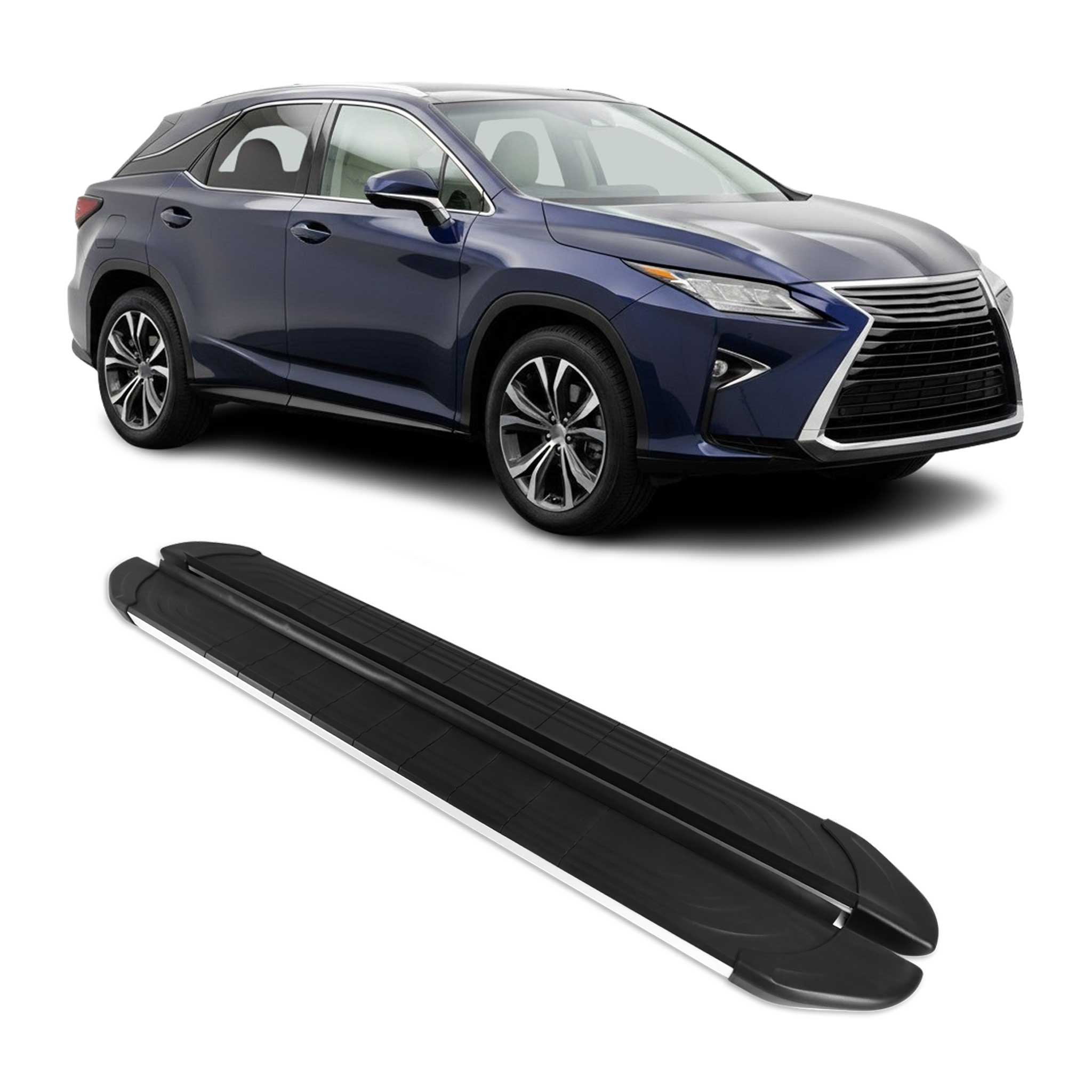 2016-2022 Lexus RX350 / RX450h Nerf Bar Side Step Running Boards Alu 2x