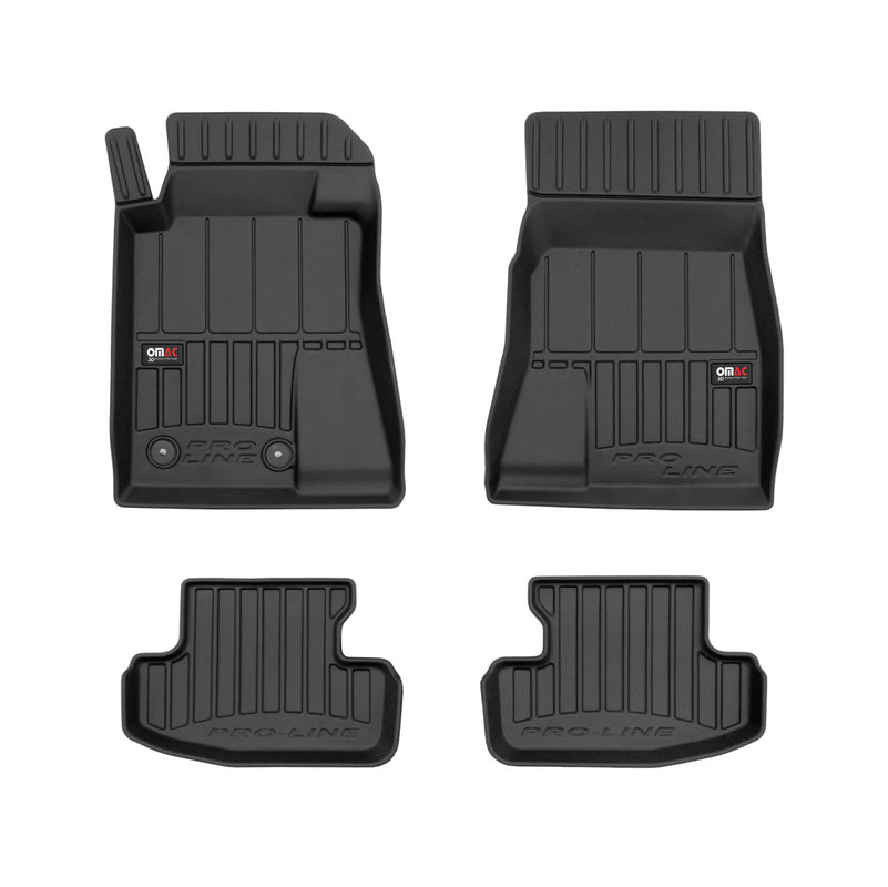 2015-2021 Ford Mustang Premium Floor Mats Liners Full Set All Weather Heavy Duty