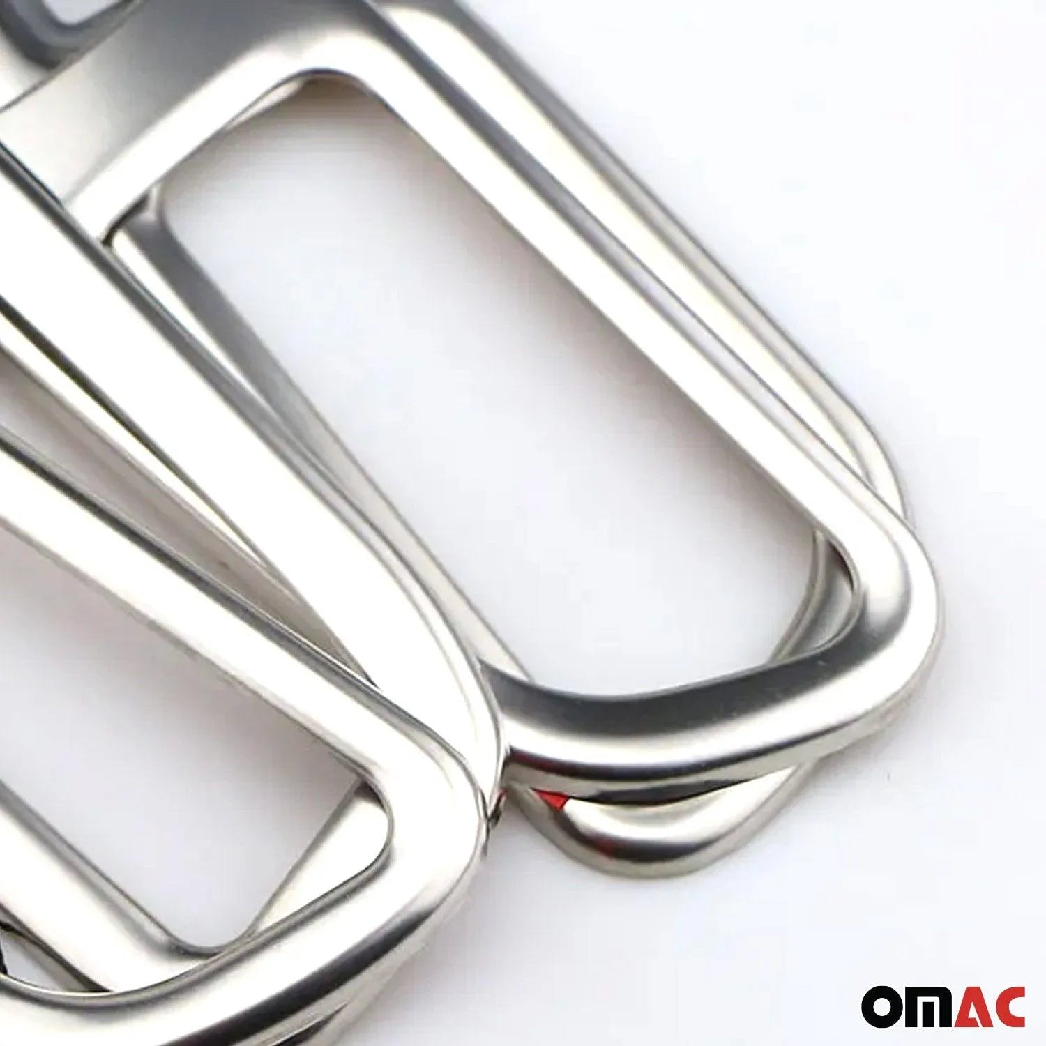 2015-2024 Jeep Renegade Windows Button Cover Trim Chrome ABS Silver 4 Pcs