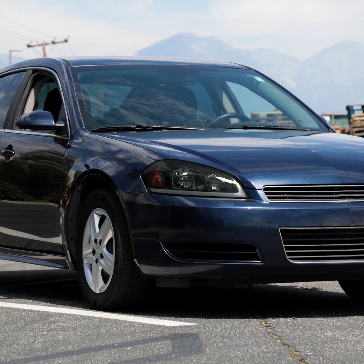 2006-2013 Chevy Impala/Impala Limited/Monte Carlo LED Factory Headlights Smoke